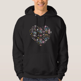 Naaimachine voor quilten Quilters Voor Naailiefheb Hoodie