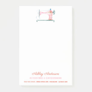 Naaimachine Waterverf naald- en sluitingen Post-it® Notes