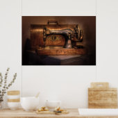 Naaimachine - Zanger Poster (Keuken)