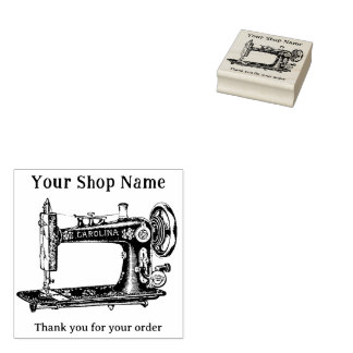 NaaimachineSjabloon Kleine Bedrijfs Rubberstempel