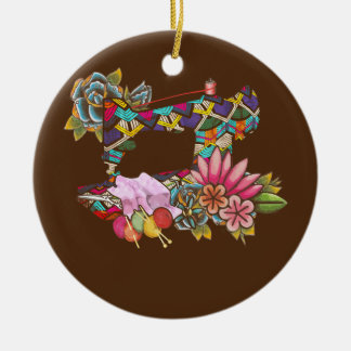 Naainaaimachine Keramisch Ornament