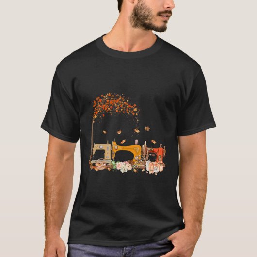 Naainnaaimachine: Drijvende Herfst T-shirt (Voorkant)
