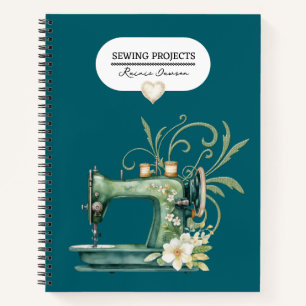 Naaiprojecten Multomap Blauwgroen Blauw  Look Notitieboek