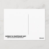 Naairmeisje Briefkaart (Achterkant)