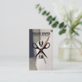 Naaister Kleermaker Logo | Paspop  Visitekaartje (Staand voorkant)