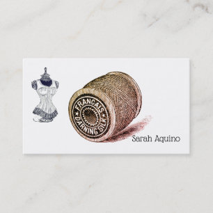 Naaistress Naaien  Jurk Vorm en Draad Visitekaartje