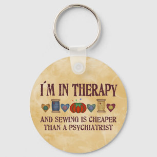 Naaitherapie Sleutelhanger