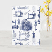  naaiwerk kaart (Gele Bloem)