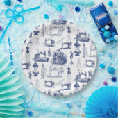  naaiwerk papieren bordje (Feest)