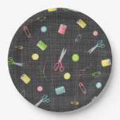 naaiwerk papieren bordje (Voorkant)