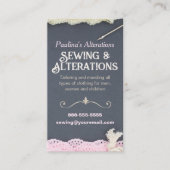 Naaiwijzigingsdiensten Seamstress Visitekaartje (Voorkant)