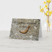 Naaktslak-verdient een Kans Kaart (Gele Bloem)