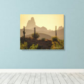 Naald AZ 20x16 van het zuidwestelijke woestijngebe Canvas Afdruk (Insitu (Houten vloer))