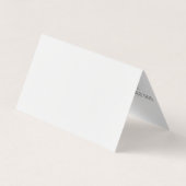 Naald en draad visitekaartjes (Achterkant)