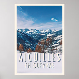 Naalden en Queyras Station Poster