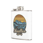 Naalden Highway South Dakota Retro Heupfles (Links)