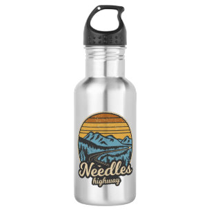 Naalden Highway South Dakota Retro Waterfles