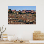 Naalden van Pothole Point Trail Poster (Keuken)