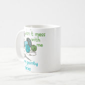 Naaldjes Koffiemok (Voorkant links)