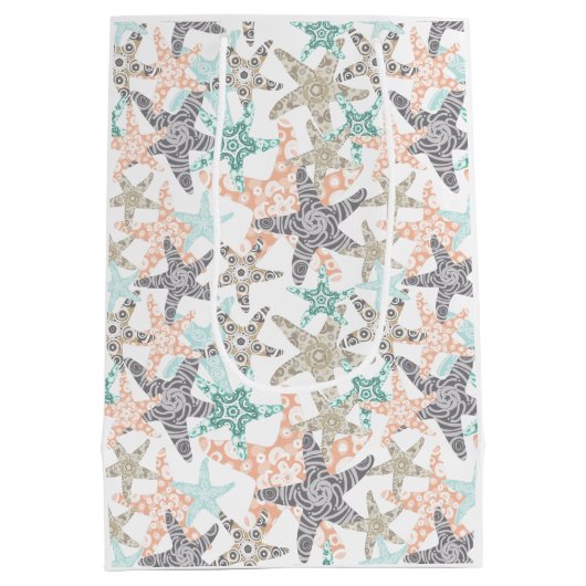 Naaldloze patroonblikvanger medium cadeauzakje (Achterkant)