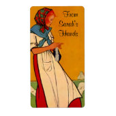 Naaldwerk Breien Haakwerk Tating Gift Labels (Voorkant)