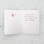  naam 7th Birthday Crazy Socket Card Kaart (Binnen)