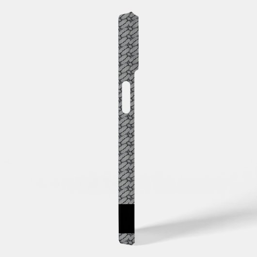  naam Abstract betonpatroon Case-Mate iPhone Case (Achterkant / Rechts)