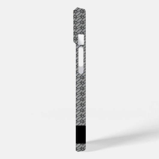 naam Abstract betonpatroon Case-Mate iPhone Case (Achterkant / Links)