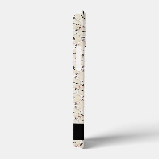 naam Abstract retro klokpatroon Case-Mate iPhone Case (Achterkant / Rechts)