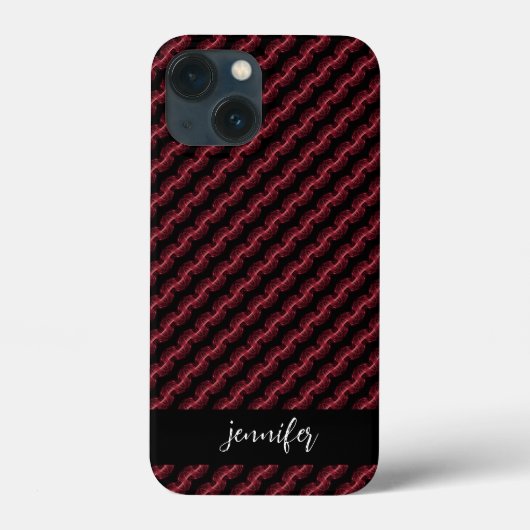 naam Abstract rookpatroon Case-Mate iPhone Case (Achterkant)