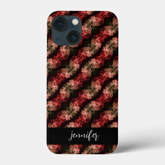  naam Abstract rookpatroon Case-Mate iPhone Case (Achterkant)