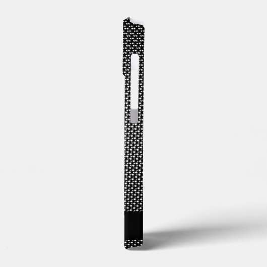  naam Abstracte rasterstructuur Case-Mate iPhone Case (Achterkant / Links)