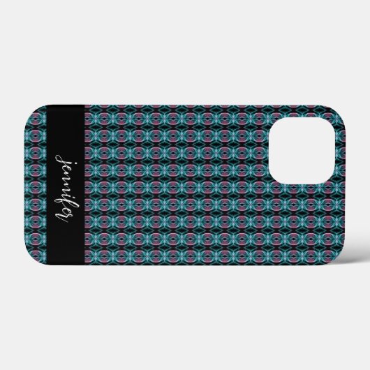  naam Abstracte rook naadloos patroon Case-Mate iPhone Case (Achterkant (horizontaal))