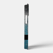 naam. Abstracte slijptextuur Case-Mate iPhone Case (Achterkant / Rechts)