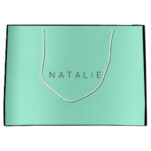 Naam Aqua Mint Blush Parly Minimale Gift Large Cadeauzakje