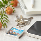 Naam Aveiro Portugal Sleutelhanger (Zijkant)