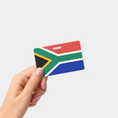 Naam Badge met vlag van Zuid-Afrika (Handheld)