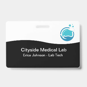 Naam Badges voor Medisch Lab Personeel in Bulk