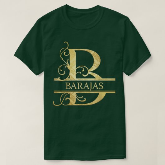 Naam Barajas T-shirt (Design voorkant)