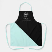 Naam bedrijfspatroon Logo Schort (Voorkant)