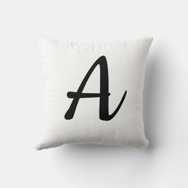 Naam beginnend met A Kussen (Achterkant)