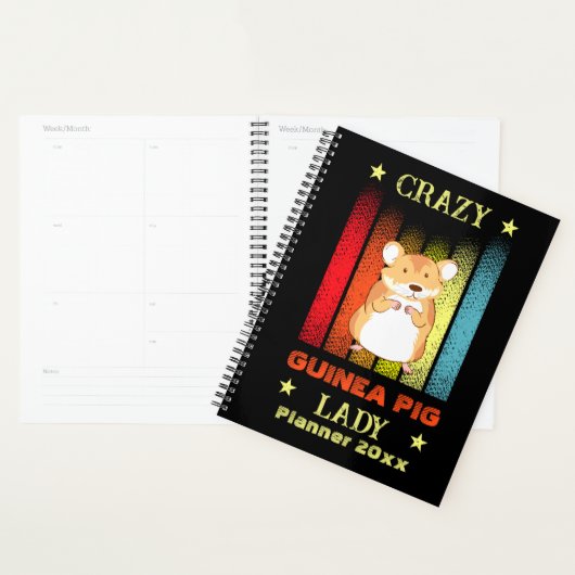 Naam bewerken Text Crazy Guinee Varkenspijn Planner (Display)