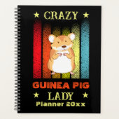 Naam bewerken Text Crazy Guinee Varkenspijn Planner (Voorkant)