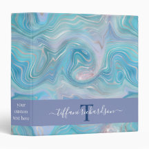 Naam Blauw roze Geode Monogram Geode