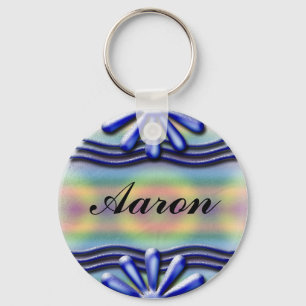 Naam Blauw Sleutelhanger