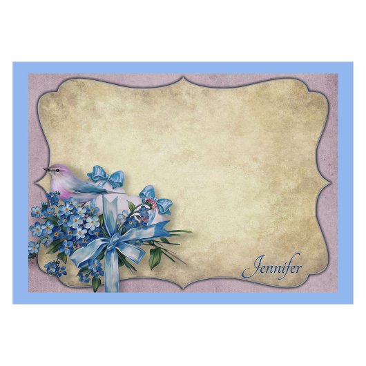 Naam Bluebird Vergeet-me-Knots personaliseren Post-it® Notes