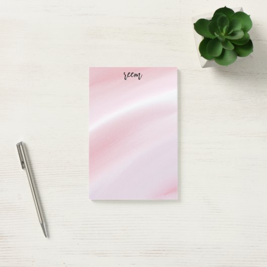 naam blush pink post-it® notes (Kantoor)