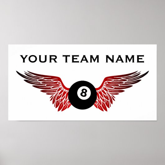 naam bowlingteam poster (Voorkant)