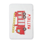 Naam brandende vrachtwagen: Bath Mat (Voorkant Verticaal)