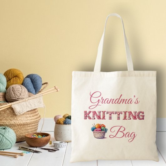 Naam Breien Tote Bag